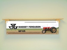 Massey Ferguson 65 Banner Classic Tractor Shed Workshop Wall Display