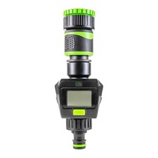 Water Flow Meter, Green &