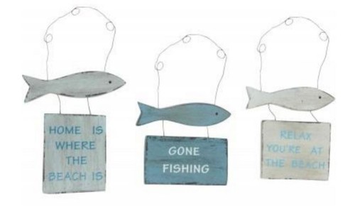 Nautical wooden hanging - nautical,