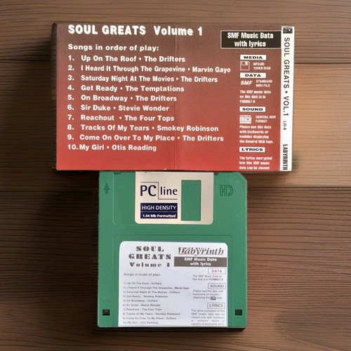 Soul greats vol - midi, song