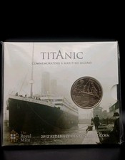 2012Titanic £5 Coin BU Mint Sealed Commemorative UK 100thAnniversary Collectible