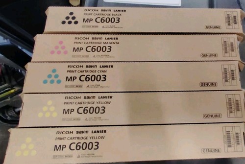Ricoh c6003 oem toner - 5x,