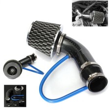 Car Cold Air Intake Filter Induction Pipe Power Flow Hose System 76mm 3inch