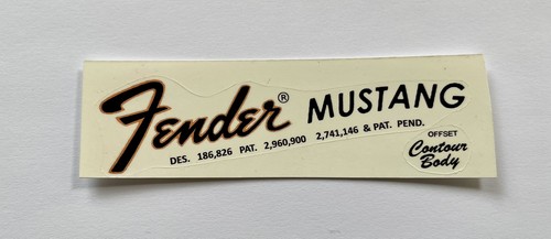 Fender mustang headstock - mustang,