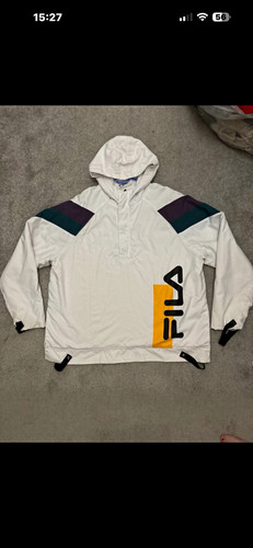 Vintage fila men hooded - men’s,