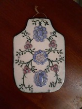 HANDMADE POTTERY  - FLORAL -