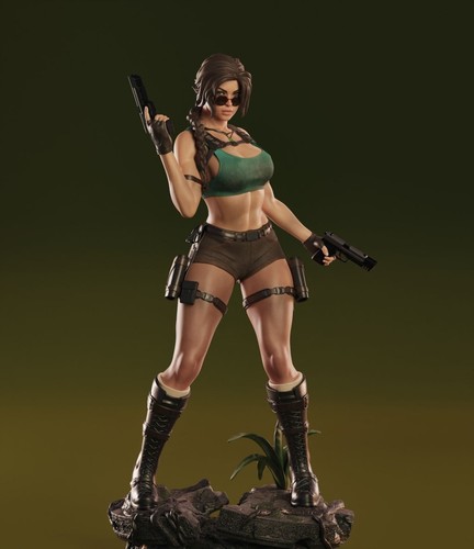 Scale lara croft tomb - scale,