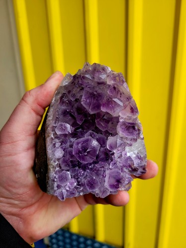 Extra large natural amethyst - natural,