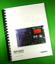 Owners Manual for BOSS BR-800