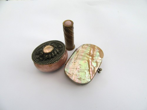 Antique shell purse an - an,