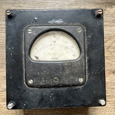 GEC Vintage Ammeter Gauge 20A
