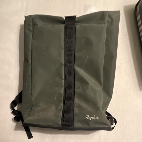 Rapha green black roll top - rapha,