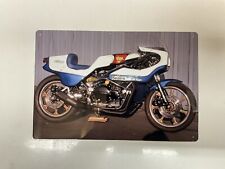 Tin plate Moto Martin Z1000R 12 x 8" approx