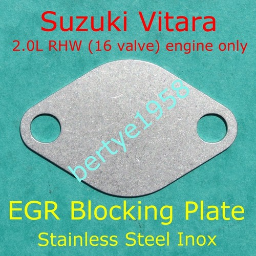 Egr valve repairplate suzuki - repairplate,