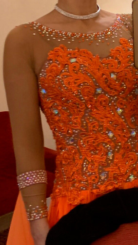 Stunning orange peach ballroom - stunning, orange/peach