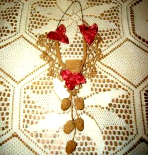 Antique french chatelaine - antique,