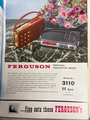 Ferguson model 3110 personal - model,