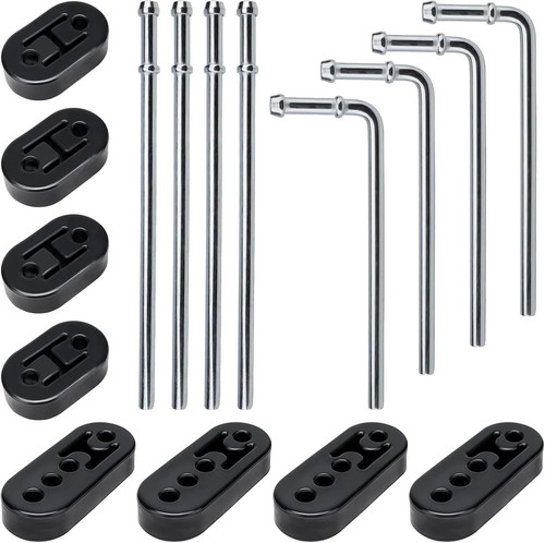 16pcs universal rubber exhaust - universal,