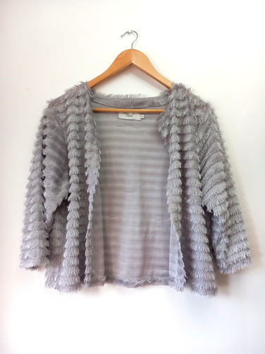 Next size open shrug - l, bolero