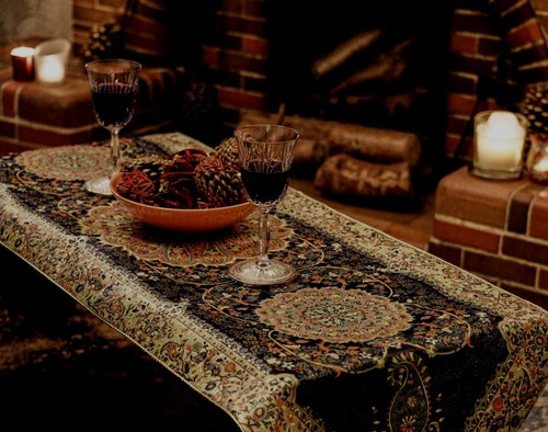 Lpuk termeh table runner - termeh,
