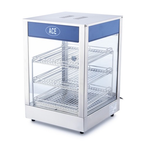 Ace food pie warmer showcase - food/pie,