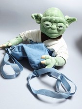 STAR WARS Vintage 90's YODA Backpack Rucksack Bag Original Lucasfilm