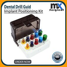 Dental Drill Guide and Implant Positioning Kit Titanium Guided Surgery Pins New