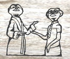 MEERKAT - Steel Metal Garden Wall Art 