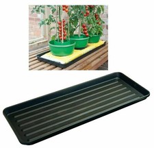 PLASTIC GROW BAG GROWBAG TRAY GARDEN PLANT WATERING TRAYS TOMATTO PLANTER TRAYS