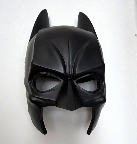 Batman black half face plastic - batman,