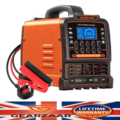 Car battery chargers heavy - battery,