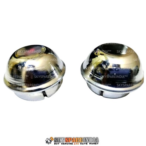 Chrome wheel hub caps set - hub,