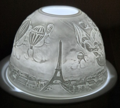Paris lithophane tea light - -,