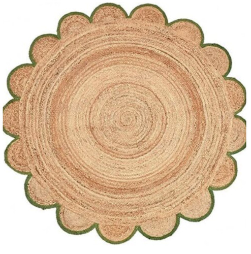 Rug round design handmade - design,