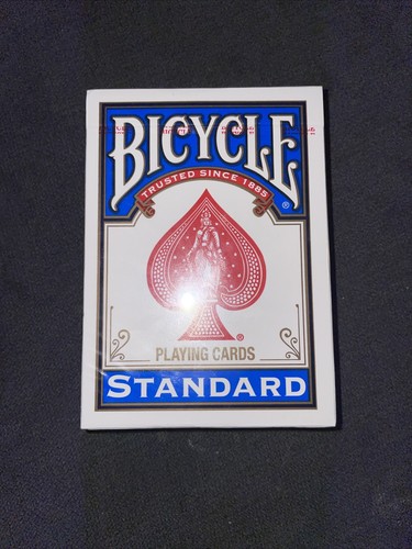 Bicycle poker blue rider back - blue,