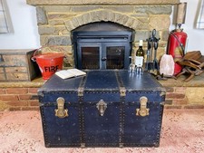Old Antique Steamer Trunk