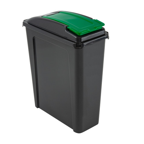 25l recycling bin with - with, lid