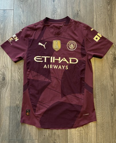 Match worn manchester city - match,