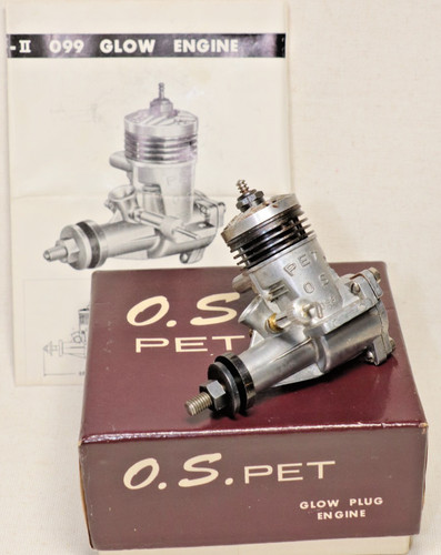 Vintage model airplane engine - model,