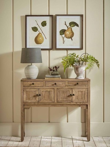 Solid oak console - solid,