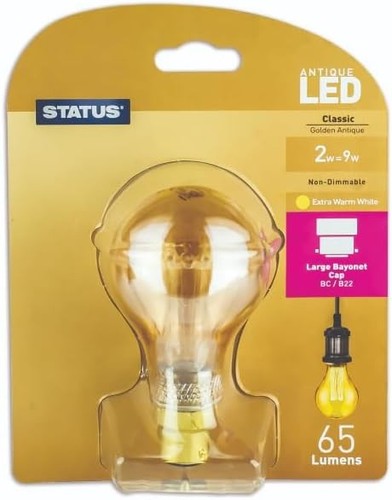 B22 edison golden - b22, antique