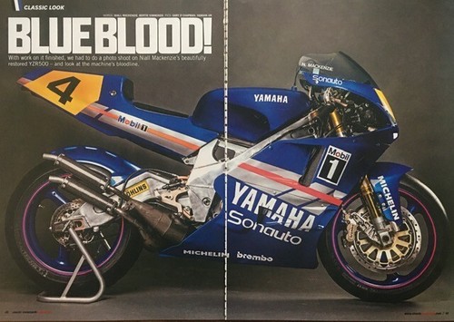 Yamaha france yzr 500 - -, page