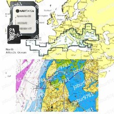 2025 Navionics+ Plus microSD+SD Chart Card Maps MSD Mediterranean and Black Sea