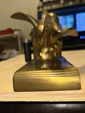 Brass Flying Duck Paperweight