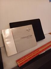 Nissan Primastar van  owners manual / handbook / wallet 2002 - 2014