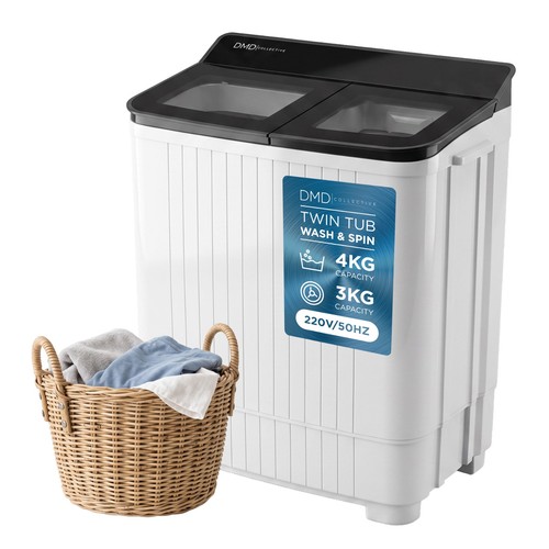 Portable twin tub washing - tub,