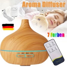 Diffuser Humidifier Aroma Nebulizer LED Ultrasonic Humidifier Fragrance Oil Light