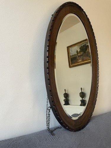 Antique vintage oak - vintage, framed