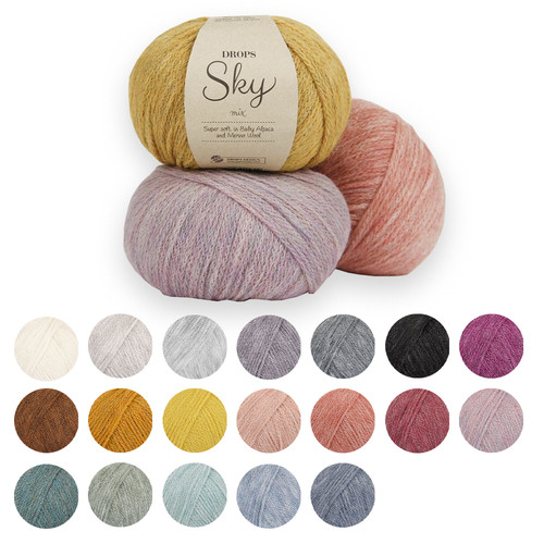 Drops sky wool - drops,