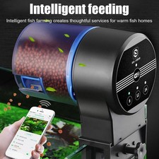 Auto Fish Feeder Feeding Aquarium Tank Automatic Food Adjustable Dispenser X7X5